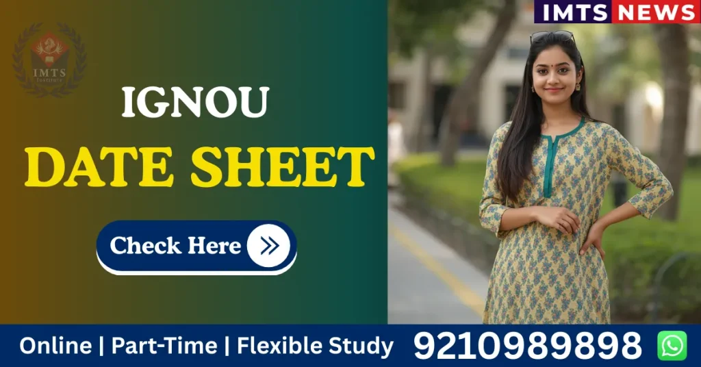 IGNOU Date Sheet