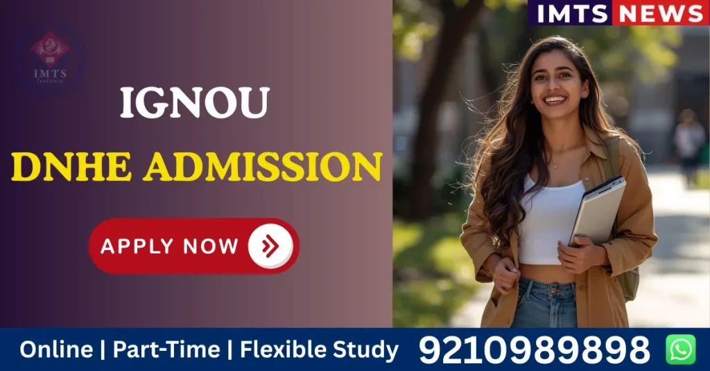 IGNOU DNHE Admission