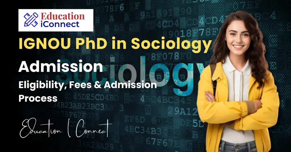 IGNOU PhD in Sociology