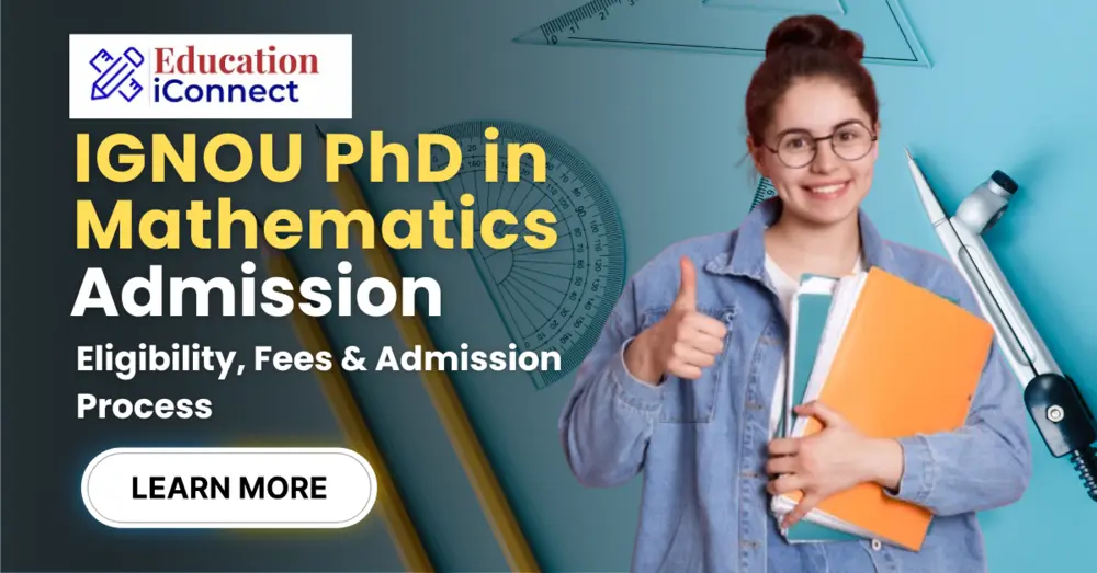 IGNOU PhD in Mathematics