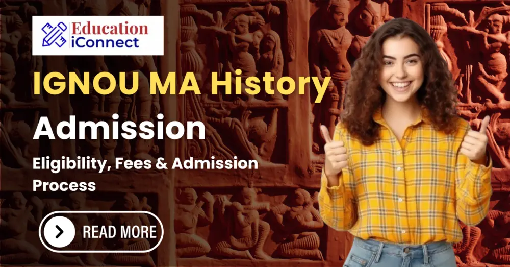 IGNOU MA History Admission