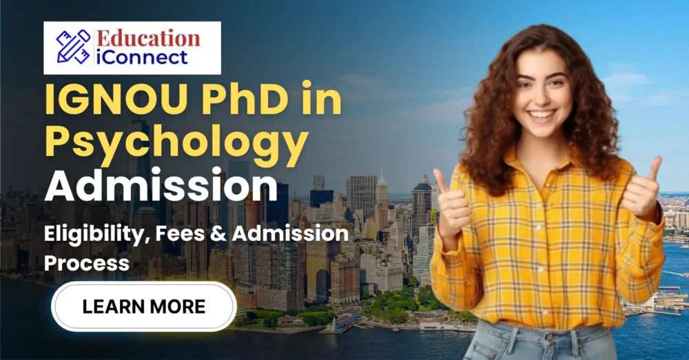 IGNOU PhD in Psychology