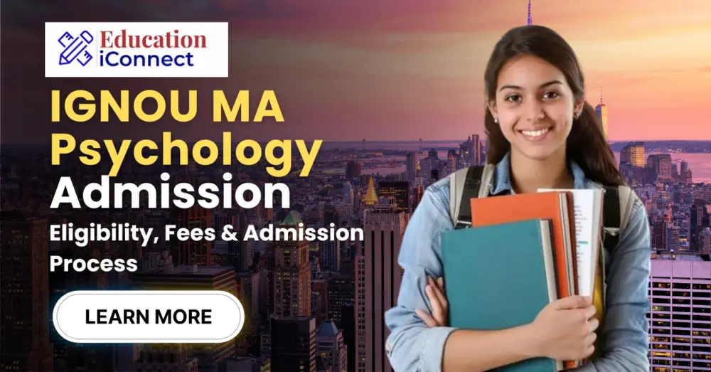 IGNOU MA Psychology Admission