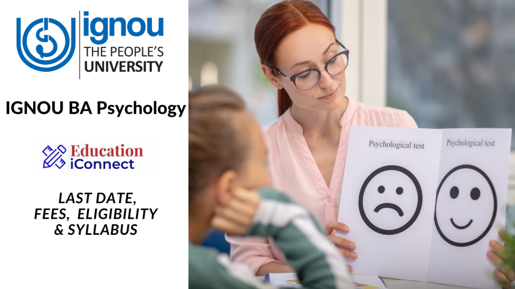 IGNOU BA Psychology Admission