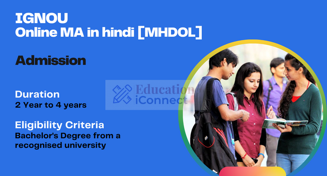 IGNOU Online MA Hindi Admission