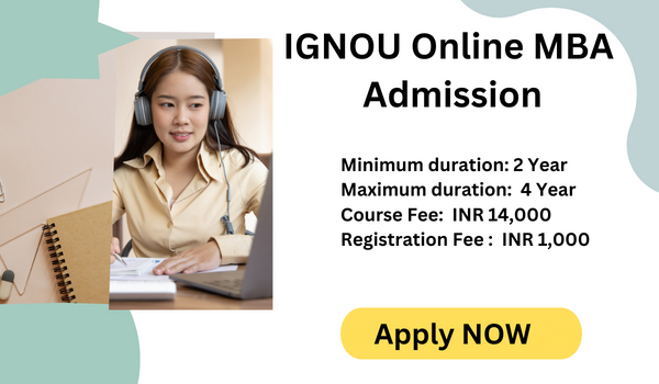 IGNOU Online MBA Admission