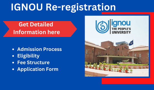 IGNOU Re-Registration 2023